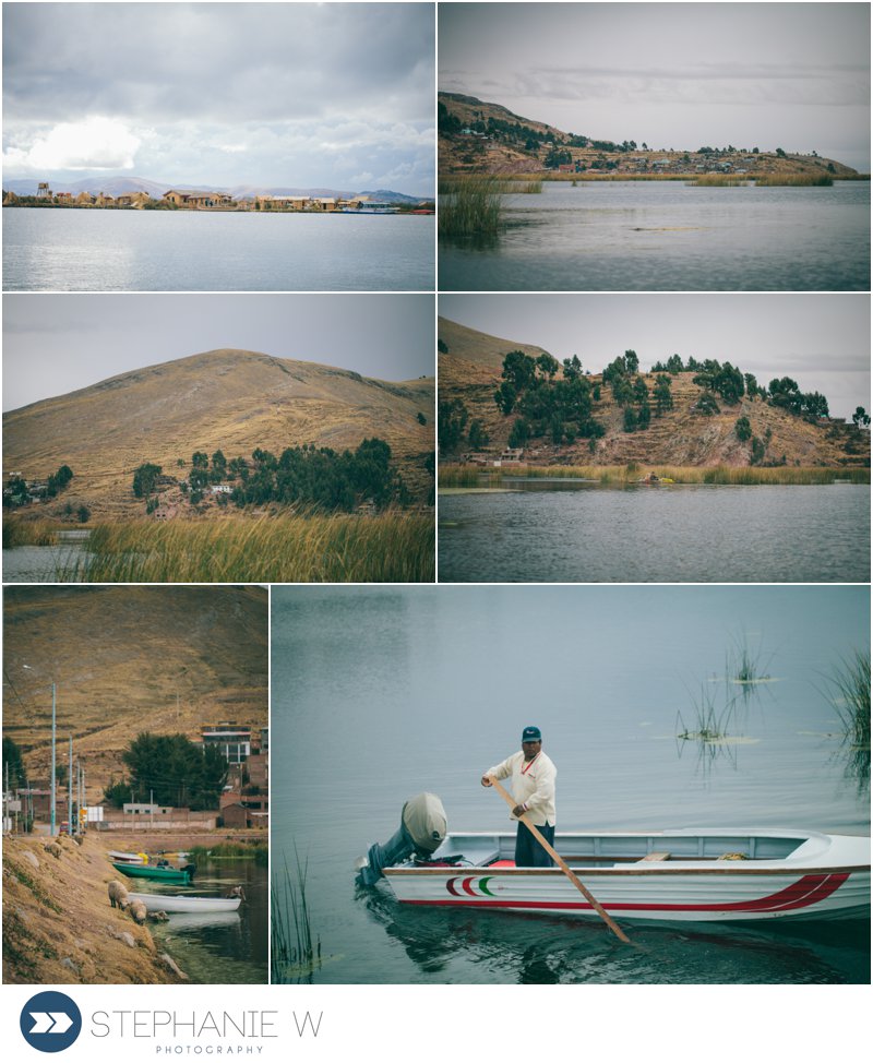 lake titicaca puno peru august 2013 uros islands