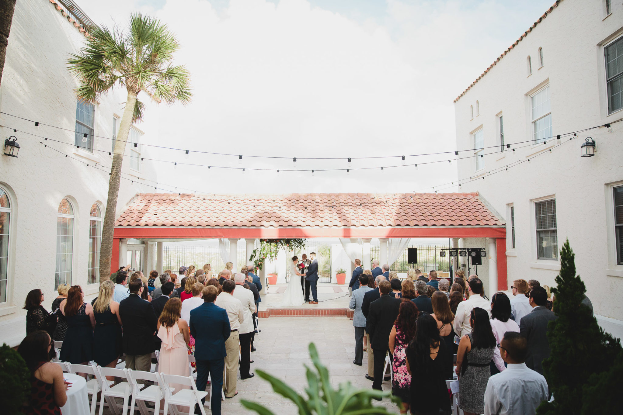 ceremony at casa marina